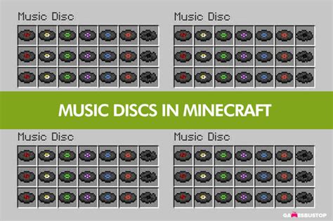 How many music discs are in Minecraft and why do they sound like a cat walking on a piano?