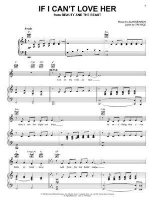 If I Can't Love Her Sheet Music: A Multi-Layered Exploration